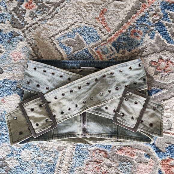 Denim Skirt - Picture 3 of 9